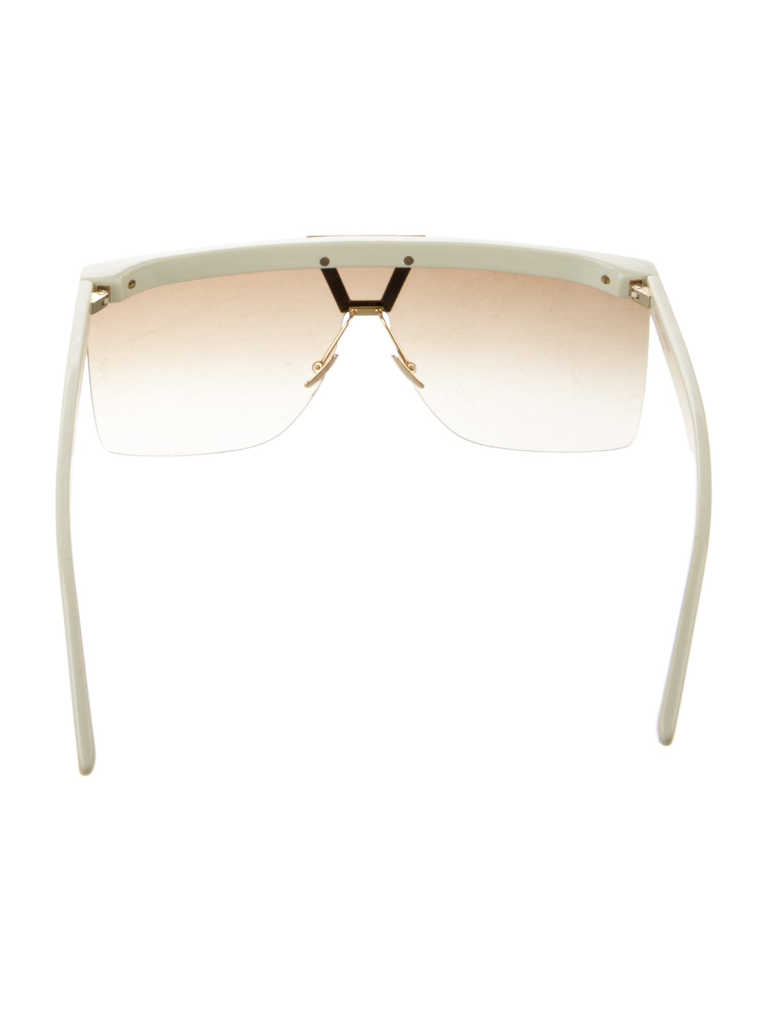 Saint Laurent Shield Gradient Sunglasses